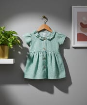 Girls Woven Frock Code: MS-36_img_0