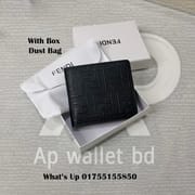 Fendi Embossed Premium Sort Wallet With Box & Dust Bag_img_0