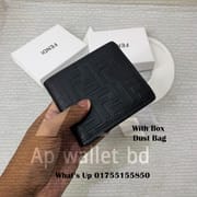 Fendi Embossed Premium Sort Wallet With Box & Dust Bag_img_2