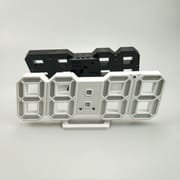 3D Wall Clock Digital Clock Alarm Clock, Electronic Alarm Clock Display_img_0