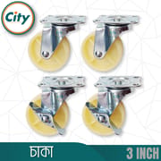 ৪ পিস সেট ৩ ইঞ্চি চাকা সর্বজনীন সুইভেল কাস্টার হুইল ট্রলি ফার্নিচারের জন্য রোটেটিং চাকা_img_1