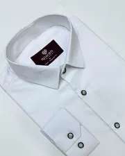 Classic White Solid Shirt – Premium Cotton_img_0