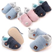 Baby Fashionable Soft Anti-Slip Warm Prewalker Shoes (0 to 12 months)_img_0