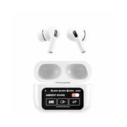 Airpods A9 Pro Earbuds TWS In-Ear Earbuds ANC/ENC Wireless Earphones LED Touch Screen Display Noise Cancelling LED Alarm Clock_img_1