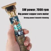 Rechargeable Vintage T9 Hair Cutting Machine Hair Trimmer_img_3