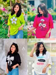 4 Pcs Ladies T-Shirt Combo Offer_img_0