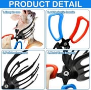 Fish Gripper, Fish Grabber Tool Metal Fish Grippers for Fishing, 3 Claw Fish Grips Anti-Slip Fishing Pliers Gripper Control Clamp Claw Fish Pliers Catch Fish Fishing Accessories, Ideal for Anglers_img_1