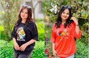 2 Pcs Ladies T-Shirt Combo_img_1