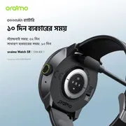 Oraimo Watch 5R BT Calling Smartwatch (OSW-820), Black Color_img_4