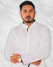 Perfect Fit with the Ajwah Classic Royale White Panjabi for Men_img_0