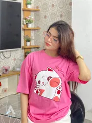 Ladies T-shirt (Boom Cat)_img_4