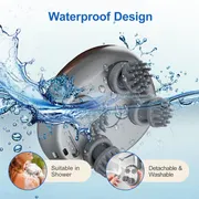 Premium Quality Electric Scalp Massager Upgrade Electric Vibrating Mini Body Waterproof Wireless Portable_img_6