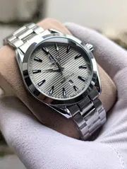 Omega Quartz Watch grey_img_0