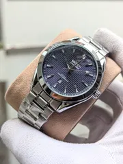 Omega Quartz Watch Blue_img_0