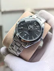 Omega Quartz Watch Black_img_0