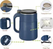 Coffee Grinders Electric Safe and DurableEasy handling,Bean, Herb,Spice Grinder,ButtonsGrinder for kitchenSpice Grinder Electric_img_2