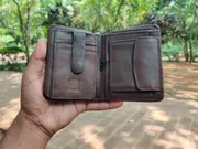 Chocolate Premium 100% Genuine Cow Leather Wallet_img_0