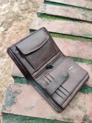 Chocolate Premium 100% Genuine Cow Leather Wallet_img_2