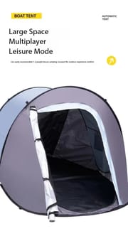 Pop-up Camping Tent for 2 People | Double Doors, UV Protection, Waterproof & Windproof with Mosquito Net_img_8