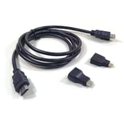 HDMI to HDMI Hd Adapter Cable Version 1.4 Three-In-One Mini HDMI Micro HDMI Interface 1080P_img_3