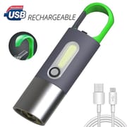 Multifunctional Keychain LED Light – Portable Camping Flashlight, Emergency Tent Lamp with Hanging Buckle_img_0