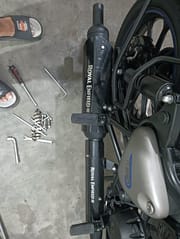 Premium Silencer Cover For Royal Enfield_img_3