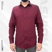 Signature Solid Wine Oxford Shirt_img_0