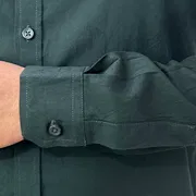 Signature Solid Bottle Green Oxford Shirt_img_2