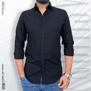 Signature Solid Black Oxford Shirt_img_0