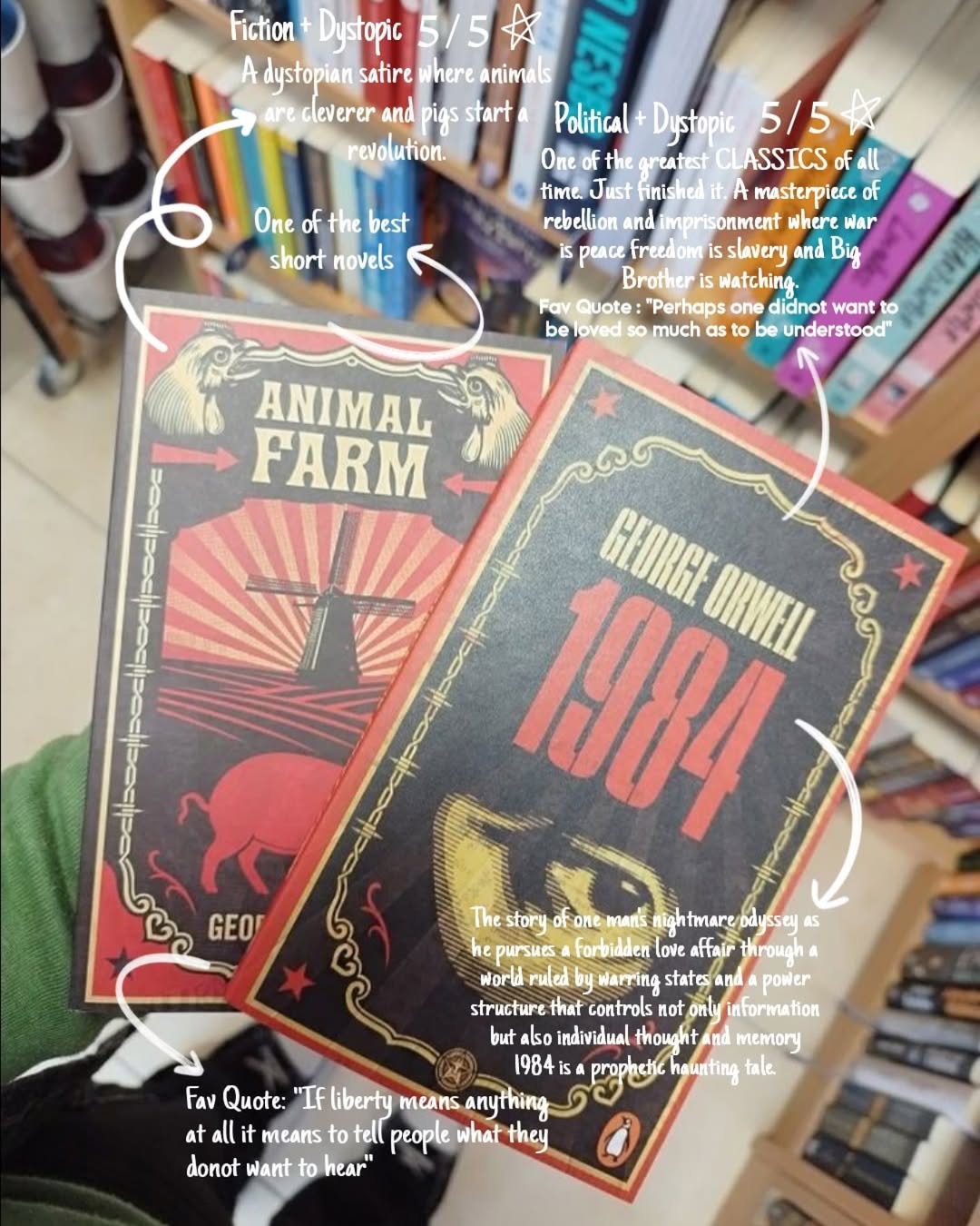 1984 & Animal Farm Book Combo_img_0