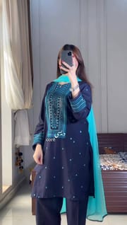 blue Sequence three-piece_img_0