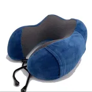 Soft U-shaped Memory Foam Neck Pillow Travel Pillow Massage Neck Pillow Sleeping Airplane Pillow Cervical Healthcare Bedding_img_10