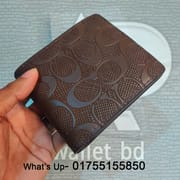 Coach Brand Short Embossed Premium Wallet_img_2
