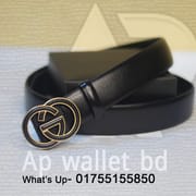 Gucci Original Leather Authentic Gear Belt With Box_img_0