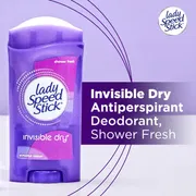 Lady Speed Stick Invisible Antiperspirant Deodorant- Shower Fresh 65g_img_3
