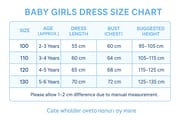 Kids Girls Summer Party Dress – Blue Tie-Dye Ruffle Gown ( 2 to 6 years)_img_8