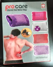 Electric Hot Water Bag Pain Remover - Multicolour - Hot Water Bag_img_1