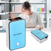 Mini Portable Space Heater Electric Heating Warmer Silent Office Desk or Home_img_3