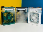 Portable Air Conditioner Air Cooler Fan For Room Mini Evaporative Colors Cooler Light AC Fan_img_9