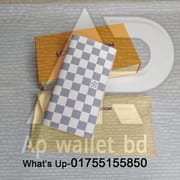 Louis Vuitton White Daba Degin Long Wallet With OG Box & Dust Bag_img_0
