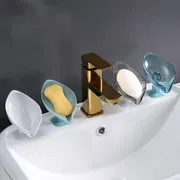 Portable Anti-slip Soap Holder Leaf Shape - লিফ শেইপ পোর্টেবল সোপ হোল্ডার_img_0