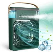 Portable Air Conditioner Air Cooler Fan For Room Mini Evaporative Colors Cooler Light AC Fan_img_2