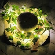 Artificial Green Leaf & String Fairy lights_img_3
