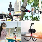 Video -Making Tripod Kit For Live Broadcast 3 In 1 With Microphone, Led Light, Mini Stand & Remote Control, Vloging Kit_img_2