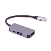 3-in-1 USB-C Docking Station Hub for MacBook - 100W PD Fast Charge USB-C Extender_img_1