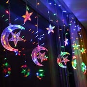 Adjust Moon Multicolor Star LED Curtain Light_img_1
