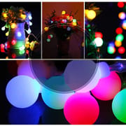 Snowball LED Fairy Lights Multicolor_img_2