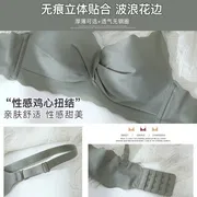 Ladies no steel ring gather sexy bra thin section girl comfortable sexy adjustable bra_img_8