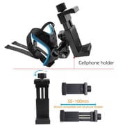5 in 1 Full Face Chin Mount Holder - Helmet Chin Easily Mountable and Removable Mobile Mount or Holder for Motorcycle Helmet_img_4