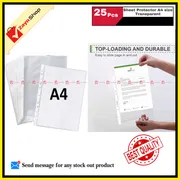 Sheet Protector A4 size Transparent 25_img_0